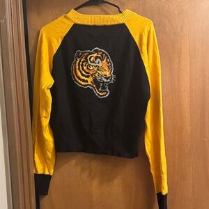 Yellow and Black Tiger Sweater